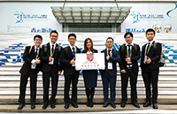 CUHK representatives at the 15th National “Challenge Cup” Competition